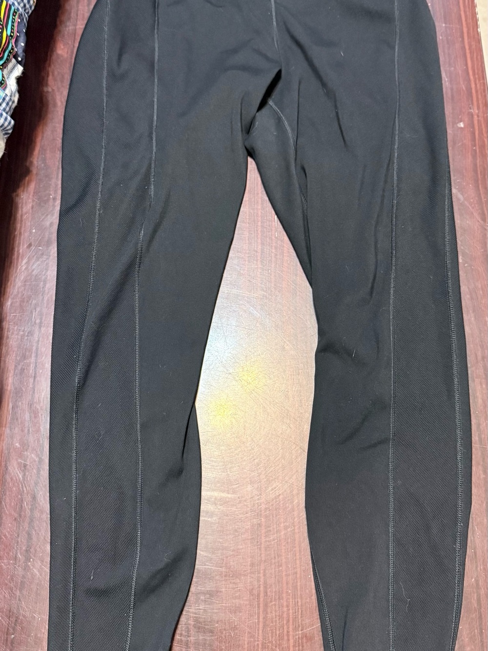 Nike Black Women's Leggings with Side Seam Detailing